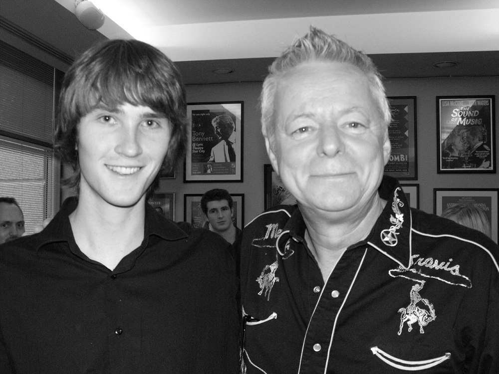 Martin Foote with Tommy Emmanuel
